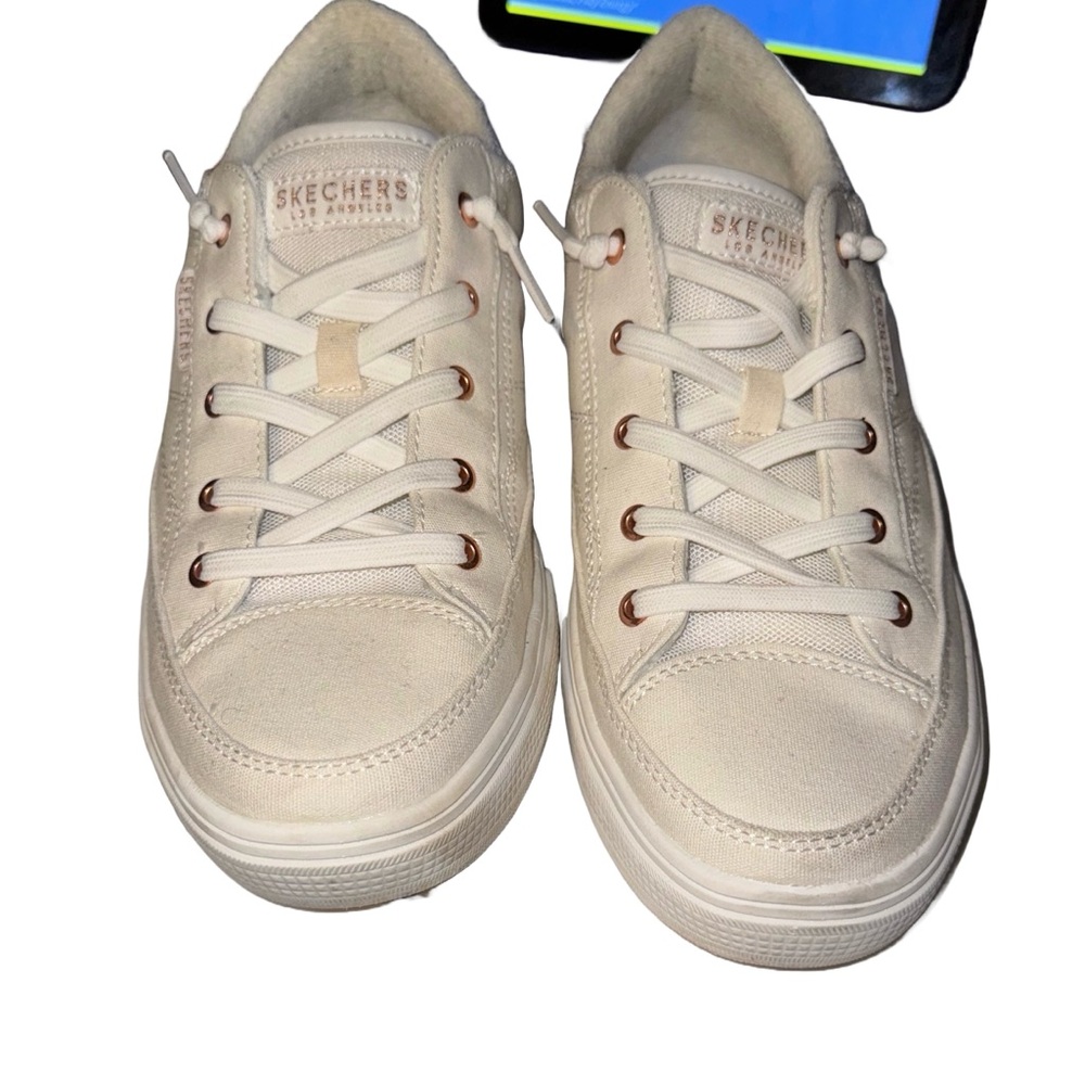 Skechers Off-White Casual Sneakers